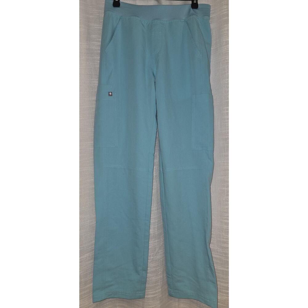 Figs Scrub Pants Technical Collection in teal Size S medical